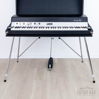 1978 Rhodes Suitcase 73 Stage Conversion w/ Cheek Block Power Supply, Legs & Pedal, Serviced & Clean, Fender image 3