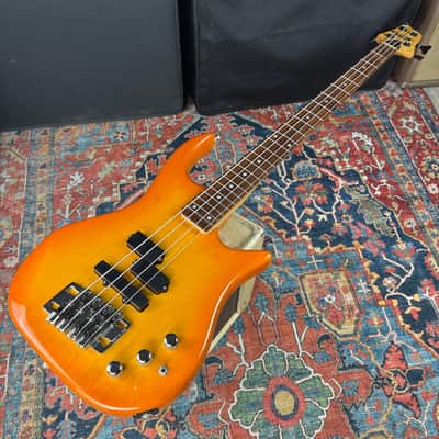 1980's Louis Johnson Trekker Bass USA by Dave Bunker Sunrise Burst image 5