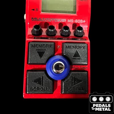 Zoom MS-60B+ MultiStomp 2024 - Present - Red - X17927 image 2