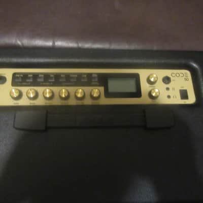 Marshall Code 50 guitar amp 50 watts 2010s with pedal image 3