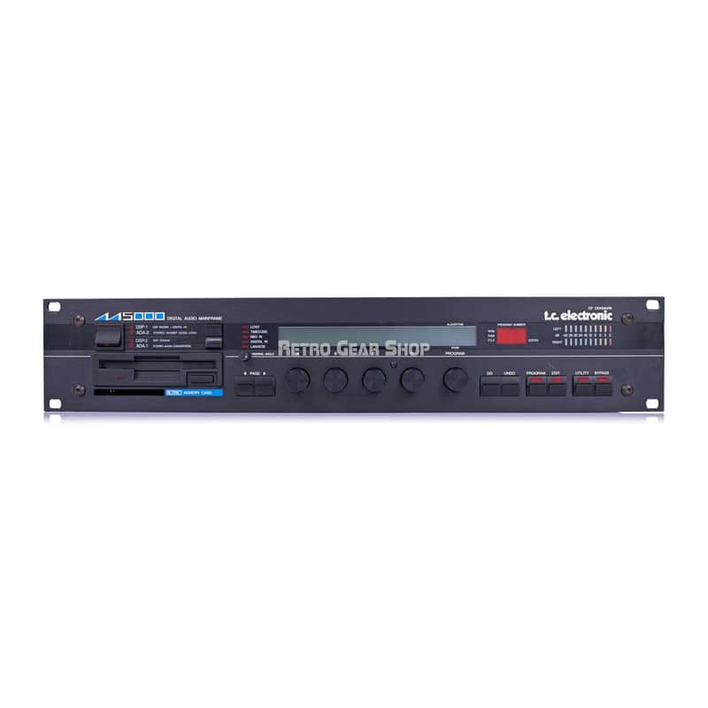 TC Electronic  M5000 Digital Multi-Effects Unit Rare Vintage 4x cards ADA-1 ADA-2 DSP-1+ x2 image 1