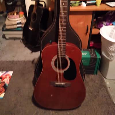Harmony H 162-E 1970's Mahogany image 4