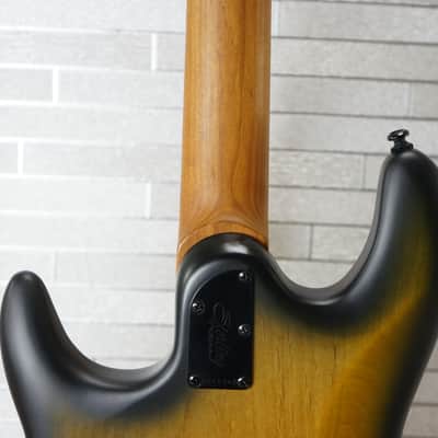 Sterling Jason Richardson 6 Signature Cutlass - Natural Poplar Burst - With Gig Bag image 12