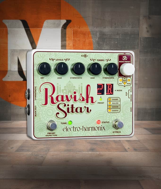 Electro-Harmonix Ravish Sitar Emulator (RAVISH) image 1