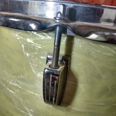 Ludwig 12 x 15 Parade Snare 1964 - White Marine Pearl image 5