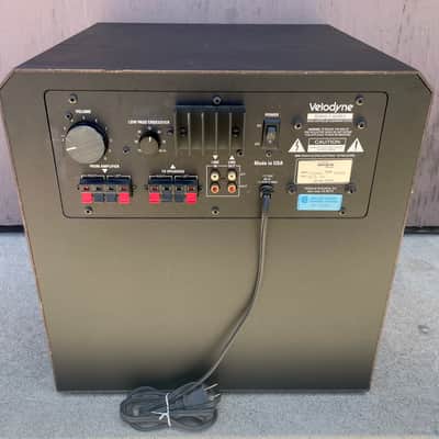 Velodyne Servo F-Series SF12BVX10 12" Subwoofer, 750w RMS image 5