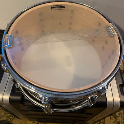 Yamaha Musashi Oak 13" x 6.5" NSD1365M 2006 Snare Drum - Transparent Black image 6