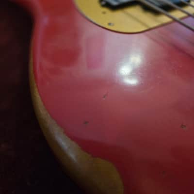 Fender Road Worn '50s Precision Bass 2009 - 2016 - Fiesta Red image 6