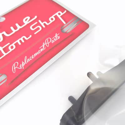 True custom Shop® Black finish over Nickel Silver Vintage Cut Neck Pickup Cover for Fender Tele image 2
