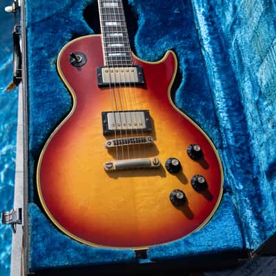 Vintage 1976 Greco EG-1000 (EG1000R) Les Paul Custom Reissue - Cherry Sunburst w Ebony Fingerboard & Rare U-3000 Pickups - Made In Japan - Pro Set Up w Perfect Frets/Action/Intonation image 6