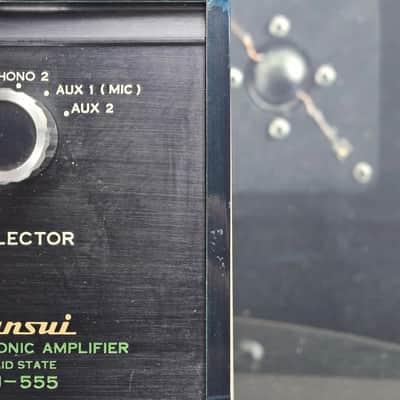 *Fully Recapped* Sansui AU-555 Stereo Integrated Amplifier | Excellent Condition image 6