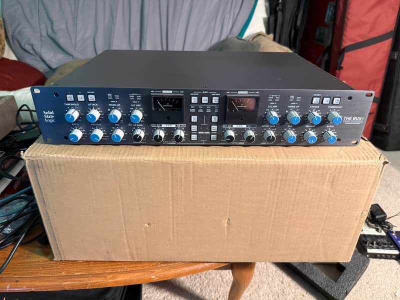 Solid State Logic The Bus+ Stereo Rackmount Compressor 2022 - Present - Black image 1