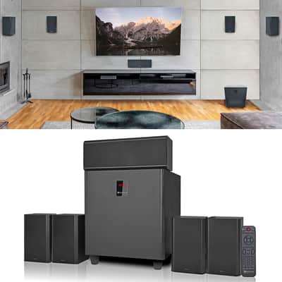 Rockville HTS820 Hybrid Bluetooth Home Theater / Karaoke Machine System w/Mic image 2