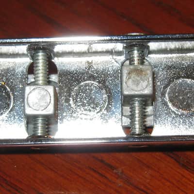 Rickenbacker 4001 Bass Bridge SADDLE setup Unused Chrome image 3