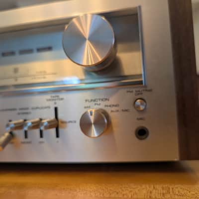 Pioneer SX-750 with Custom Walnut Veneered Case image 3