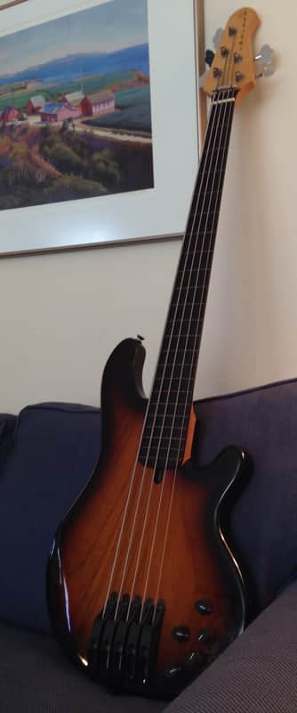 Lakland 55-94 Prototype Lightwave Fretless(one of a kind) image 1