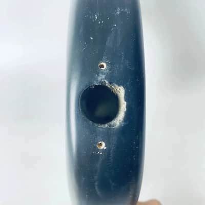 Left Handed Basswood 4 String Jazz Bass Style Body in Blue image 6