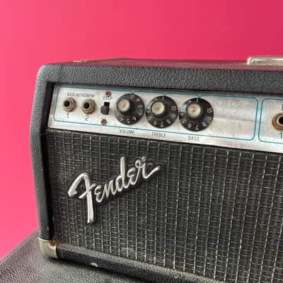 Fender Bassman 100 2-Channel 100-Watt Guitar Amp Head 1972 - 1976 - Silverface image 6