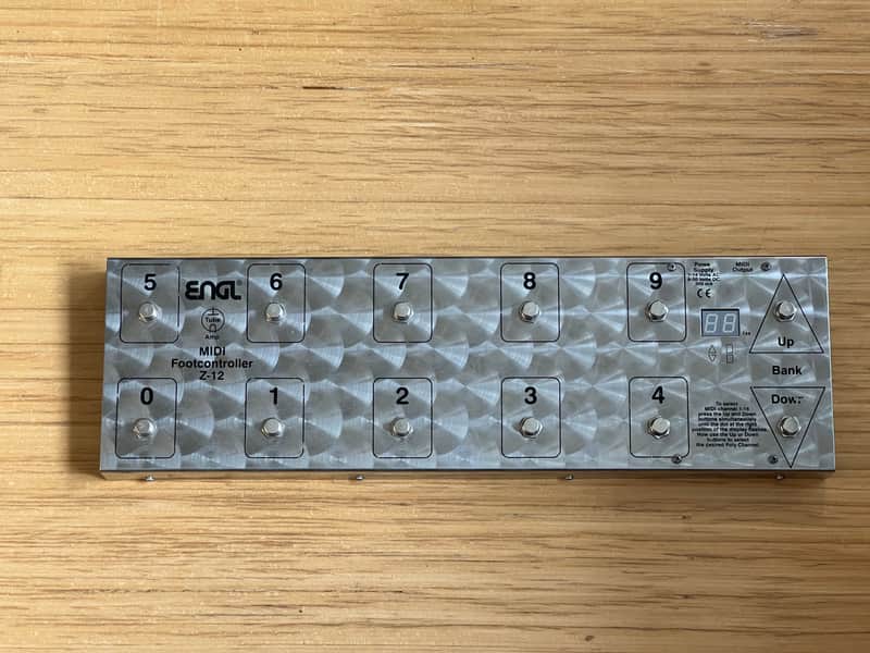 Engl Midi Controller Z-12 Footswitch silver | Reverb Greece
