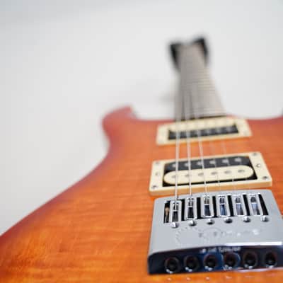 PRS SE Custom 24-08 Evertune bridge Vintage Sunburst image 4