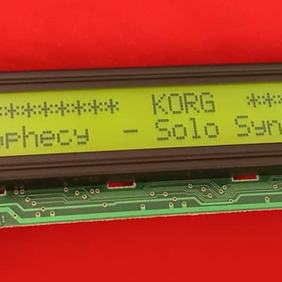 Korg  Prophecy - Original display