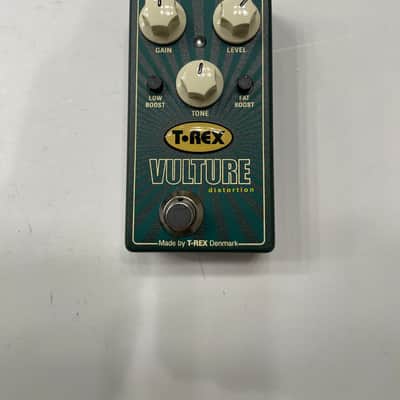 T-Rex Engineering Vulture Distortion Booster Guitar Effect Pedal + Original Box image 1
