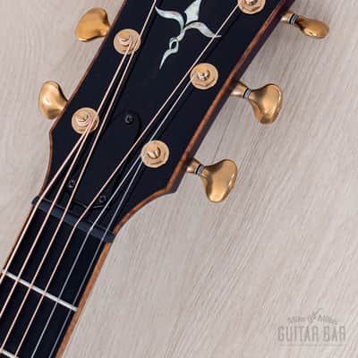 2023 Taylor Custom Grand Auditorium Acoustic Electric Guitar Trans Purple w/ Lutz Spruce + Quilted Maple image 4