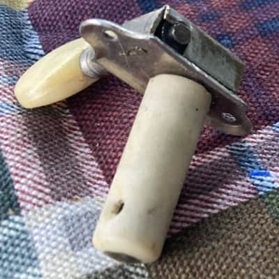 Single Vintage Framus Nylon / Classical Guitar Tuner, Bass Side, Plastic Post image 4
