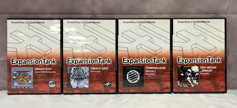 SampleTank 4 Expansion Tanks 2LE Sound Modules