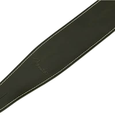 FENDER - Broken-In Leather Strap  Green  2.5 - 0990641062 image 2