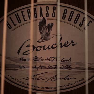 Boucher BG-42T-GM Guitar #MYT-1071-DB image 7
