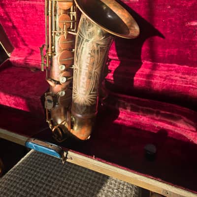 Benetone Tenor Saxophone w/ Original Case Serviced 1950s 1960s image 3