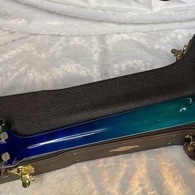 NEW ! Taylor 614ce Custom Acoustic-Electric Guitar - Natural Top - Blue Fade Back and Sides - AAAAA Flamed Maple - Authorized Dealer - G05921 - 4.8lbs image 11