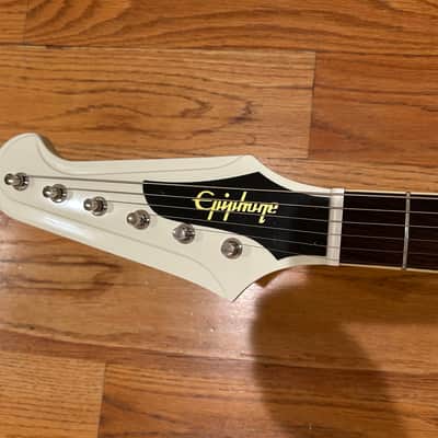 Epiphone "Inspired by Gibson Custom" '63 Firebird V Left-Handed 2025 - Present - Polaris White image 6