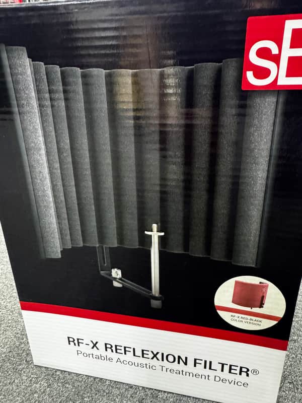 sE Electronics RF-X Reflexion Filter - Black image 1