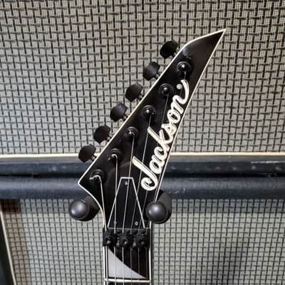 Jackson "Custom Rhinestone" JS32 King V Gloss Black 2019 image 7