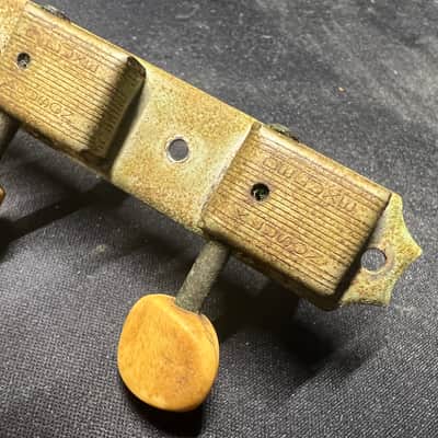 1960's Kluson Deluxe Double Line Strip Tuners - Nickel image 3