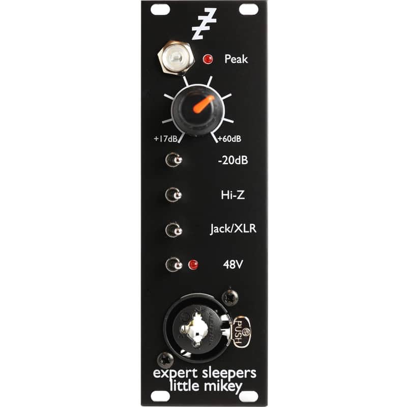 Expert Sleepers Little Mikey Preamp Eurorack Synth Module image 1