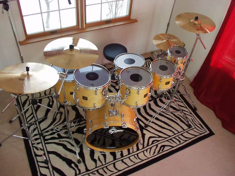 1980 Gretsch Natural Maple Recording Kit image 1