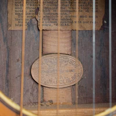 Regal Contra Bass Harp Guitar made by Wulschner c. 1900 image 10