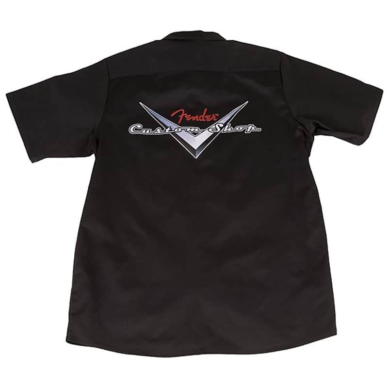 Fender Custom Shop Workshirt, Black, L 2016 image 4