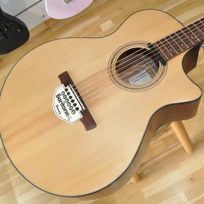 IBANEZ AE275BT LGS Natural Low Gloss / Acoustic-Electric Baritone Guitar / AE275BT-LGS / CD250502676 image 1
