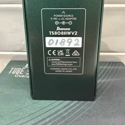 Ibanez TS808HWV2 Hand-Wired Tube Screamer 2024 - Present - Green image 7
