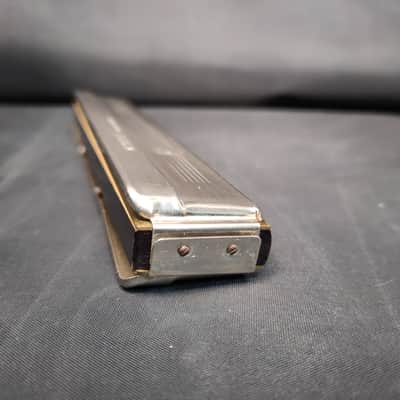 Hohner 2509/48-C Echo 48 Tremolo Harmonica - Key of C 2010s - Silver image 4