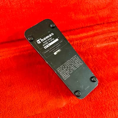 Thomas Logo Cry-Baby Wah-Wah pedal c 1970’s original vintage USA vox image 6