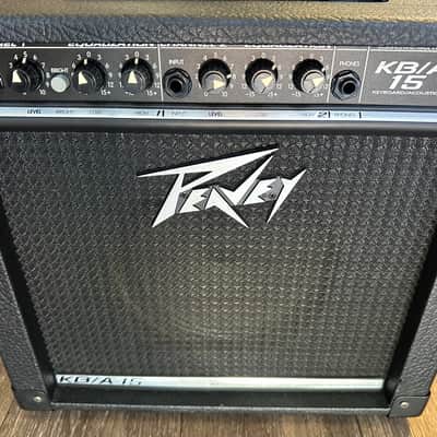 Peavey KB/A 15 1x8" 15-Watt Keyboard / Acoustic Amplifiation System 1990s - Black image 4