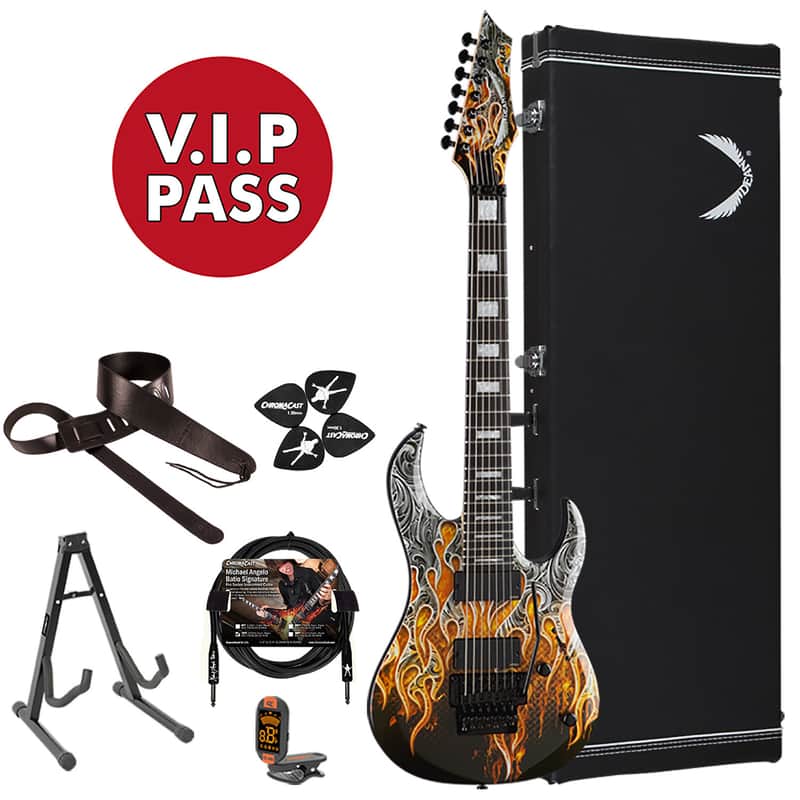 Dean MAB7 Michael Angelo Batio Signature 7-String w/ Warrior