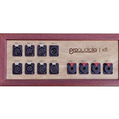 Package of Universal Audio Apollo x8 Gen 2 & 12-Channel Laser-Engraved Wooden Studio Box | Thunderbolt 3 Interface | Essentials+ Bundle | 40 Feet image 2