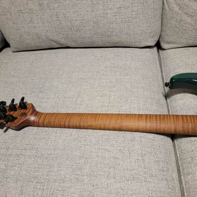 Ernie Ball Music Man JP15 John Petrucci Signature Spalted Maple Emerald Glow *MINT* image 3