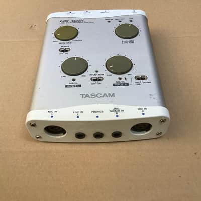 TASCAM US-122L USB Audio Interface 2010s - Silver image 2